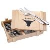 WMF 不鏽鋼牛排刀叉組 (木盒12入) Steak Besteck：圖片 2