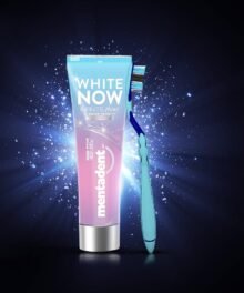 Mentadent Zahnpasta W hite Now Infinite Shine
