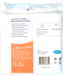 Duniwell Babywaschlappen 3-lagig