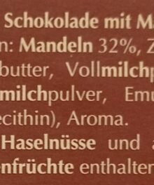 Lindt Nussweiße Mandel Schokoladentafel 150g lxmas25