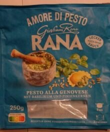 Rana Ravioli mit Basilikum und Pinienkernen