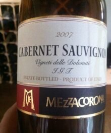 Mezzacorona Trentino Cabernet Sauvignon DOC Classica