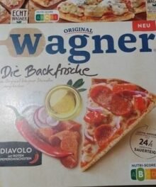 Wagner Die Backfrische Diavolo Pizza