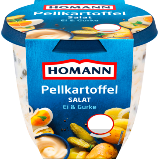 Homann Pellkartoffelsalat mit Ei