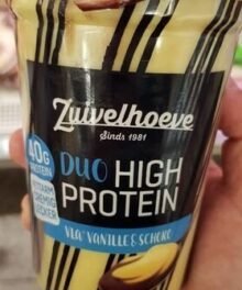 De Zuivelhoeve HIGH Protein Vla Schoko-Vanille