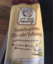 Tante Fanny Strudelteigblätter aus Filo- oder Yufkateig