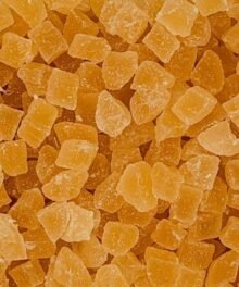 Ananas-Würfel, getrocknet