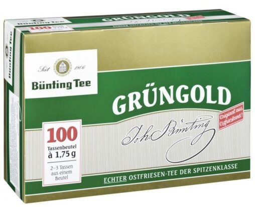 Bünting Grüngold Tassenbeutel