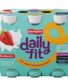 Ehrmann Daily Fit Erdbeere Banane Milchgetränk