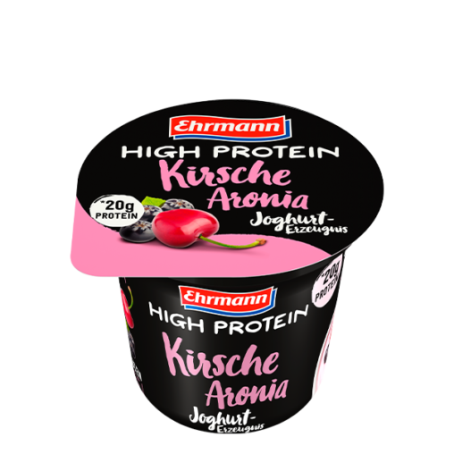 Ehrmann High Protein Joghurt Kirsch-Aronia, Blaubeere