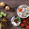 Emden Salat-Mix - Roter Matjessalat & Sahne-Dill-Happen