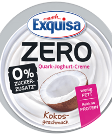 Exquisa Zero Quark-Joghurt Creme Mango-Kokos