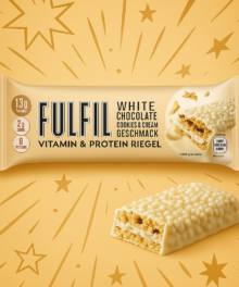 FULFIL White Chocolate Cookies & Cream 40g 2 für 1 Aktion Q4FERR