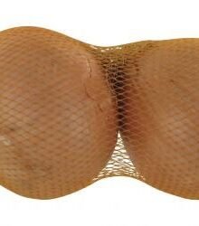 Gemüsezwiebeln im Schlauch