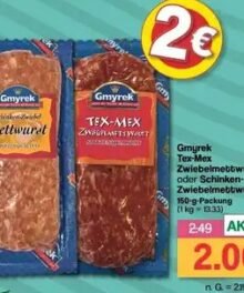 Gmyrek Schinken-Zwiebelmettwurst