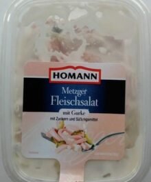 Homann Metzger Fleischsalat mit Gurke