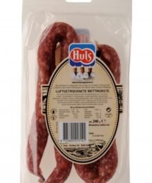 Huls Mettwurst, geschnitten und luftgetrocknet
