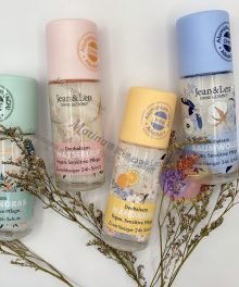 Jean& Len Deobalsam Wasserlilie 50ml 滾珠精油體香膏(荷畔睡蓮)粉色
