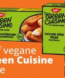 Iglo Green Cuisine Vegt. Zucchini-Käse Taler