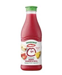 Innocent Ananas, Erdbeere & Apfel Direktsaft