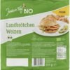 Jeden Tag Bio Weizen Landbrötchen 4 Stück