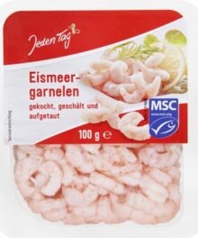 Jeden Tag MSC-zertifizierte Eismeer Garnelen