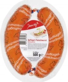Jeden Tag Geflügel-Fleischwurst