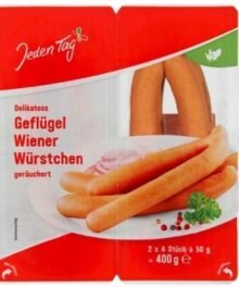 Jeden Tag Geflügel-Wiener Würstchen
