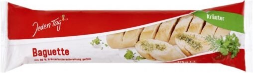 Jeden Tag Kräuterbutter-Baguette