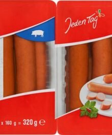 Jeden Tag Mini Wiener Würstchen 2x160g