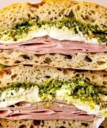 Jeden Tag Mortadella mit Pistazien