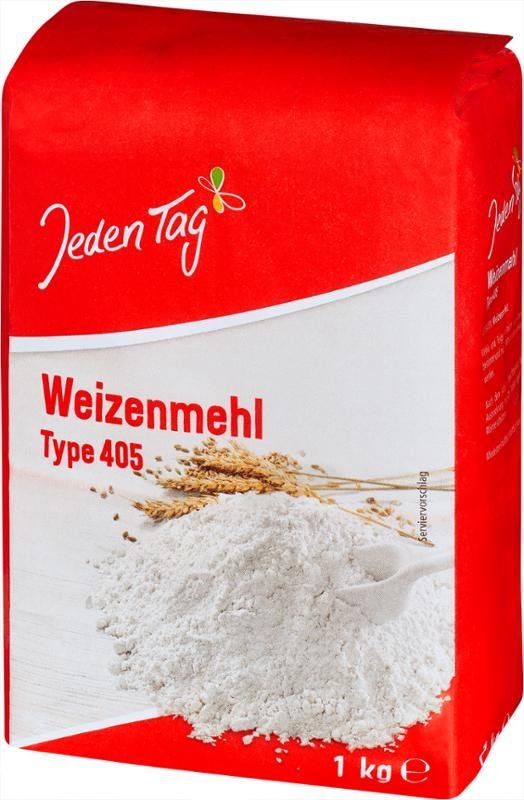 Jeden Tag Weizenmehl Type 405