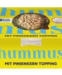 Kühlmann Hummus mit Pinienkernen Topping