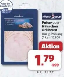 Küstengold Hähnchen Grillbrust