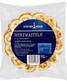 Küstengold Herzwaffeln