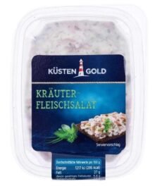 Küstengold Kräuter Fleischsalat