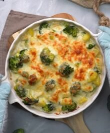 Kartoffel-Brokkoli-Auflauf