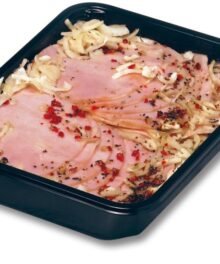 Kasseler Zwiebelfleisch in Gewürzmarinade