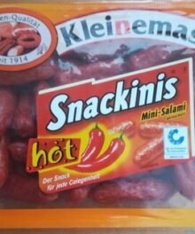 Kleinemas Snackinis Mini Salami scharf