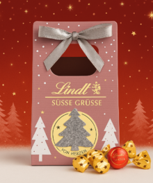 LINDT WINTERHAUS KLEIN 68G PK lxmas25 lxmas25