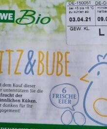 Möhlenhof Bio-Eier, Klasse L