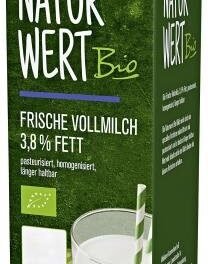 Naturwert Bio Vollmilch  3,8%
