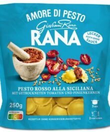 Rana Ravioli mit getrockneten Tomaten und Pinienkernen