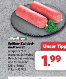Spilker Zwiebelmettwurst