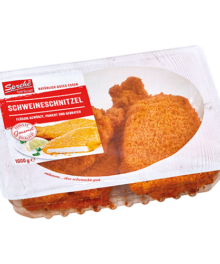 Sprehe Schweineschnitzel paniert u.gebraten