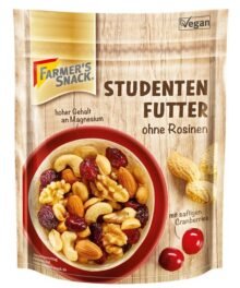 Studentenfutter mit Cranberries