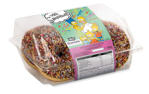 The Simpsons Donut Brown