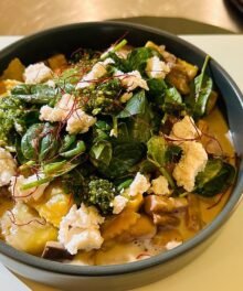 Vegetarischer Salat Goldmarie