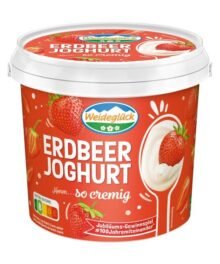 Weideglück Fruchtjoghurt Erdbeer,Schwarzkirsch