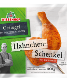 Wiesenhof Hähnchen-Schenkel mit Rückenstück Hkl.A
